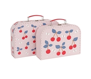 Suitcase - Cherries set of 2